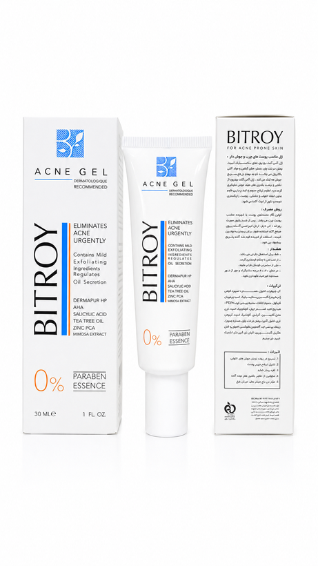 ژل آنتیاکنه اورژانسی بیتروی | BITROY Acne Gel