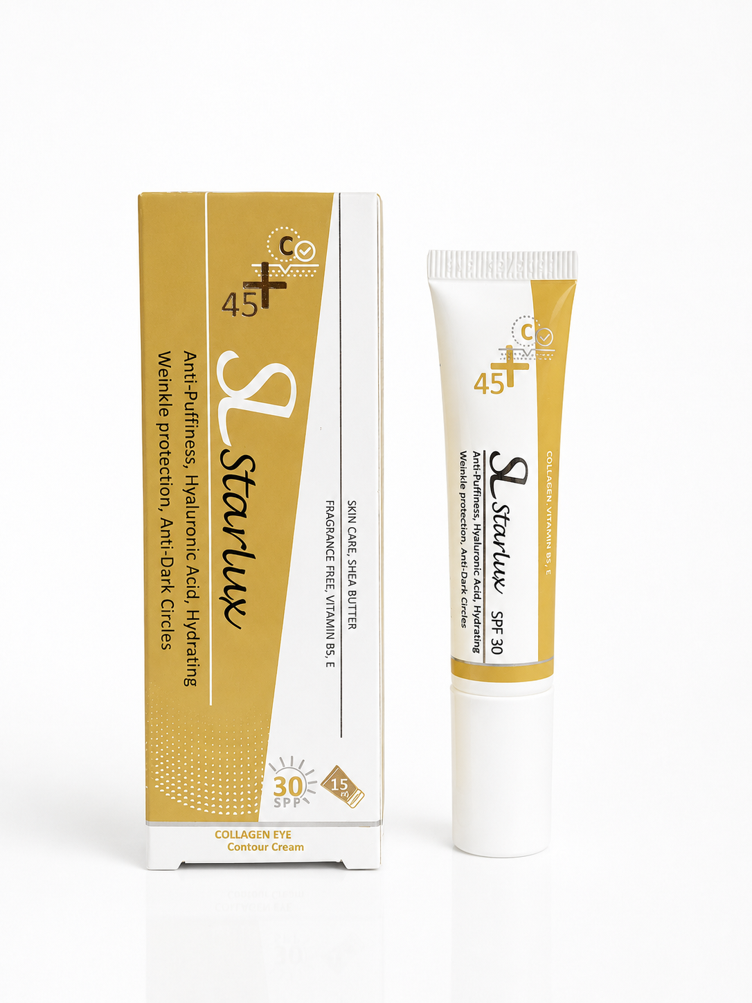 کرم دور چشم استارلوکس  SPF 30 حجم 15 میلی‌لیتر مناسب بالای ۴۵ سال