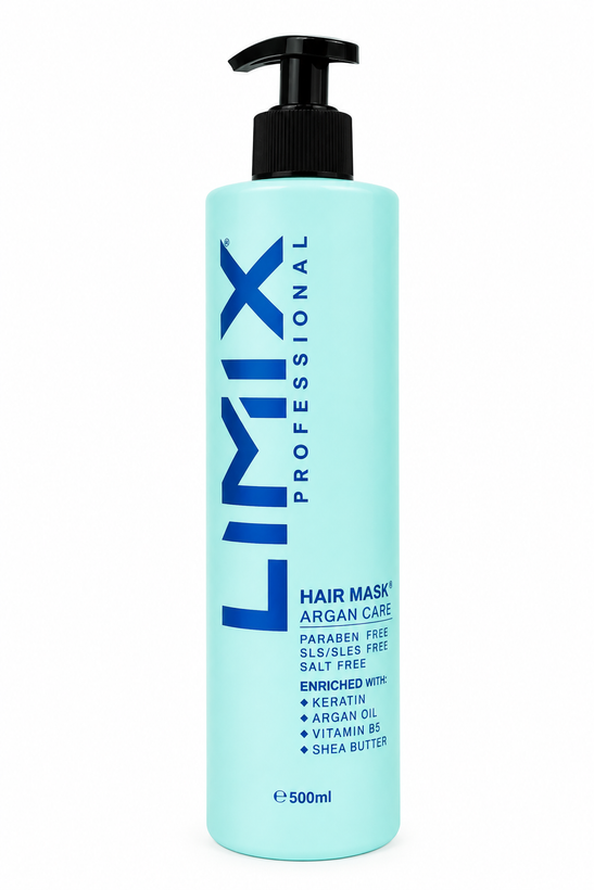 ماسک مو لیمیکس LIMIX مناسب موهای آسیبدیده دیده رنگ شده و کدر ۵۰۰ میلی لیتر